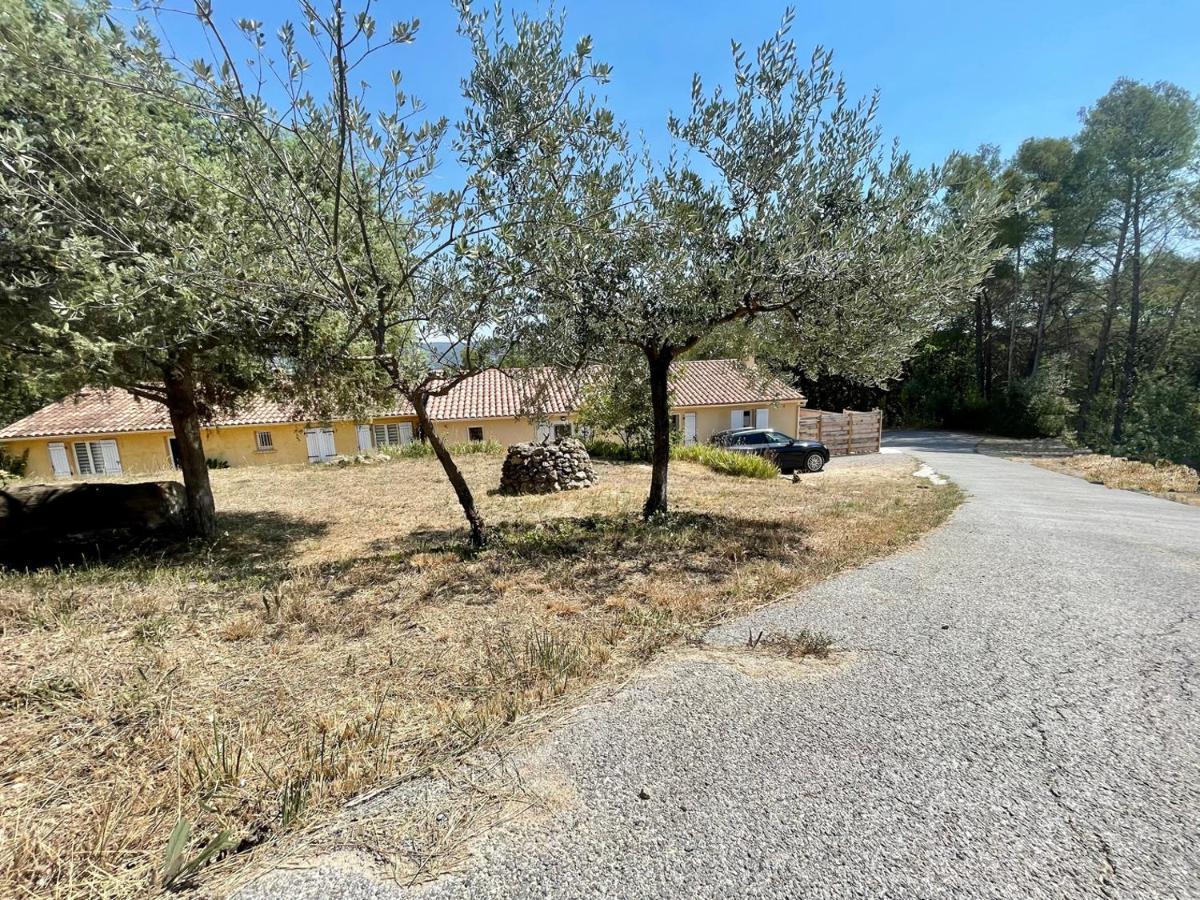 Charmante Maison Climatisee Avec Piscine Draguignan Exterior foto