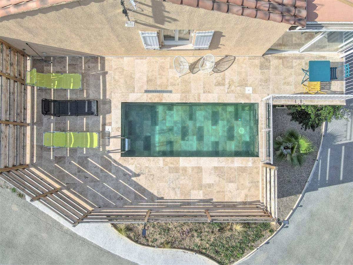 Charmante Maison Climatisee Avec Piscine Draguignan Exterior foto